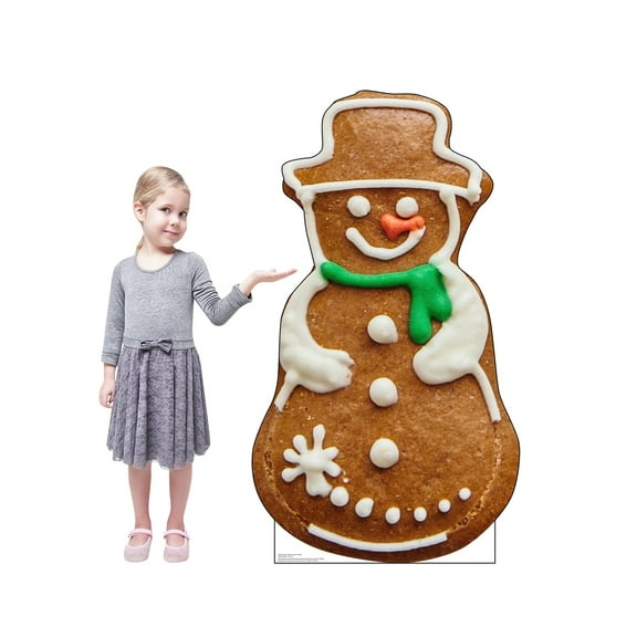 Gingerbread Snowman Cookie