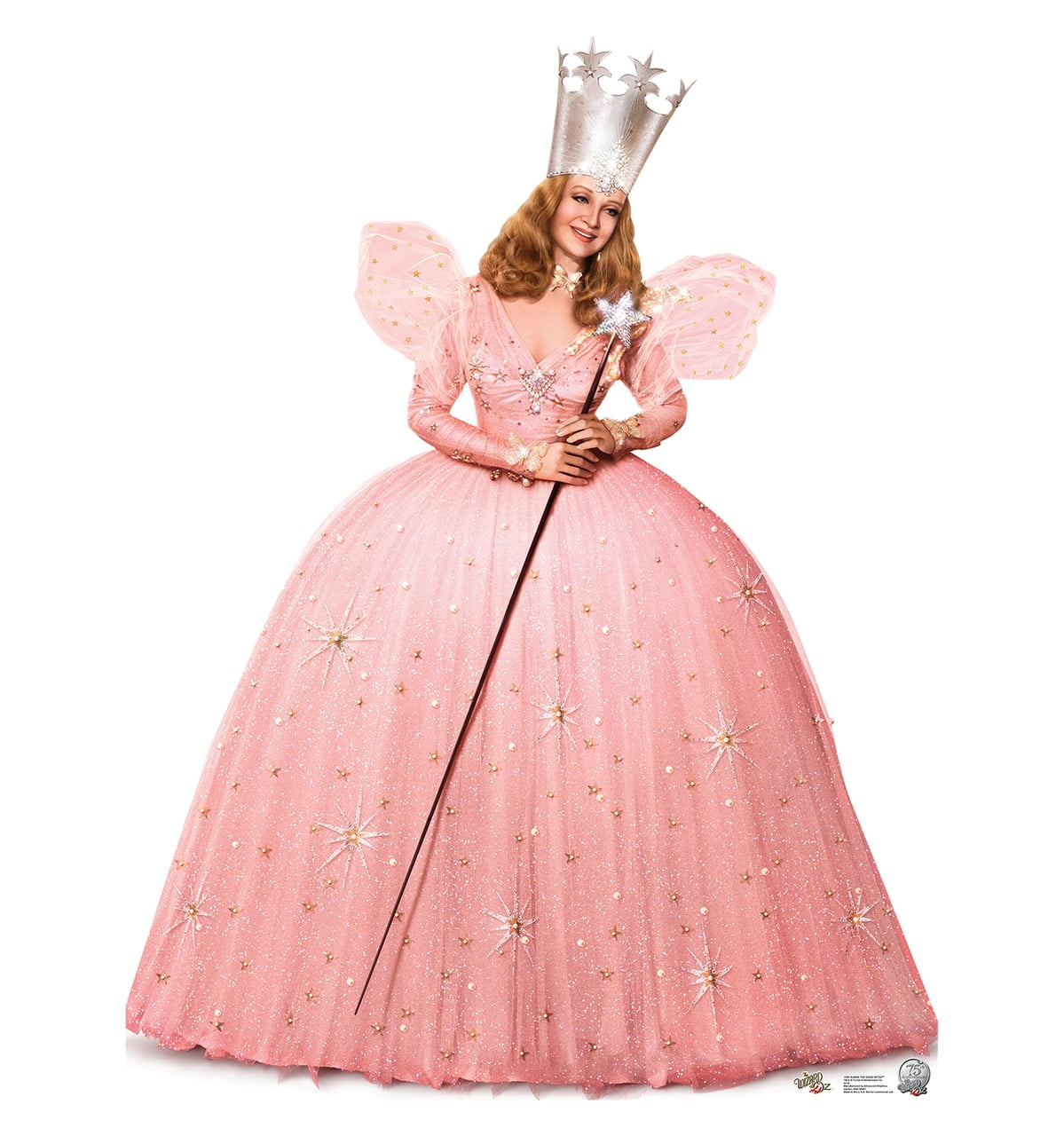 Glinda the Good Witch Pink Life-Size Cardboard Cutout