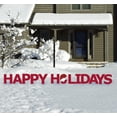 thumbnail image 1 of Happy Holidays Yard Sign Set, 1 of 1