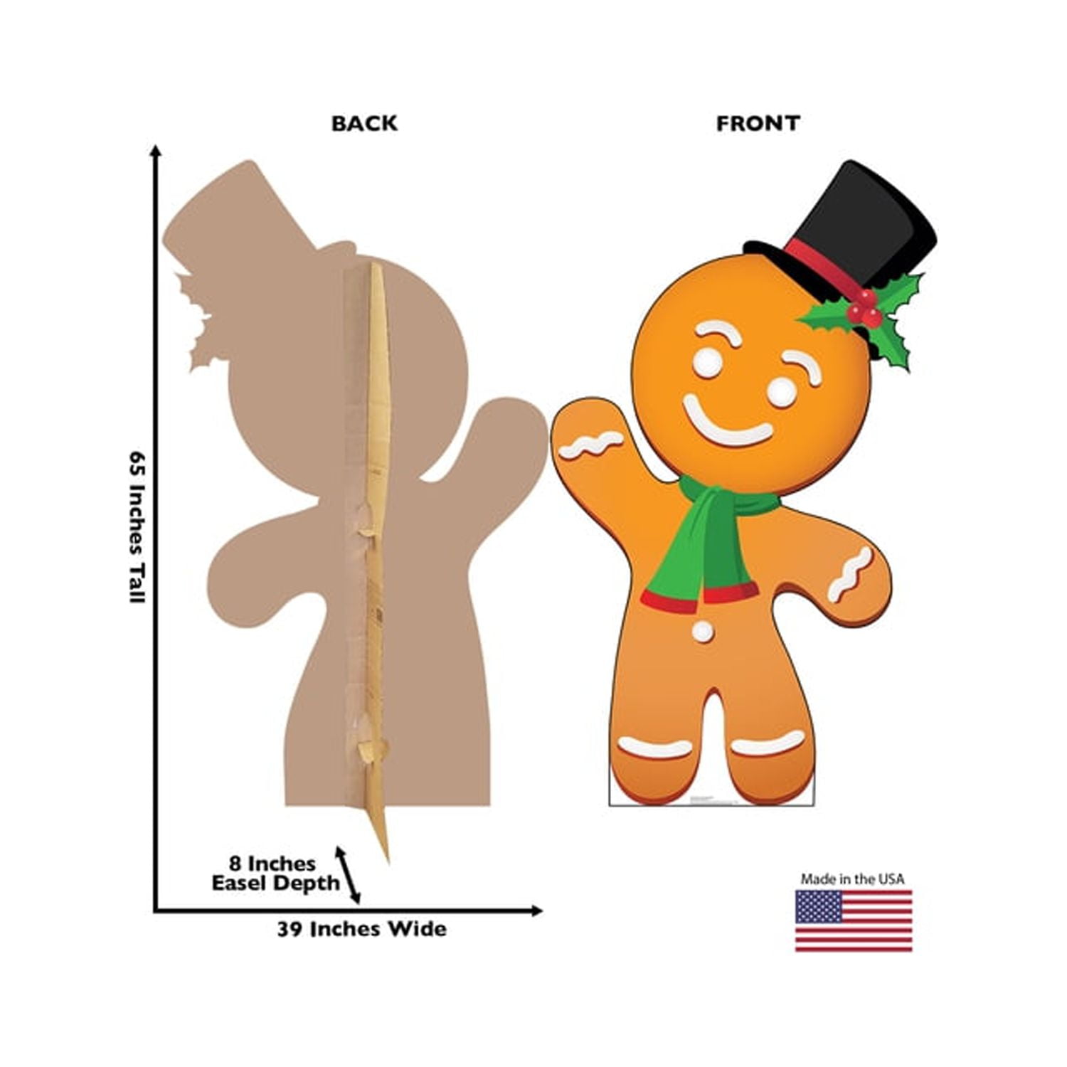 Advanced Graphics Illustrated Gingerbread Man