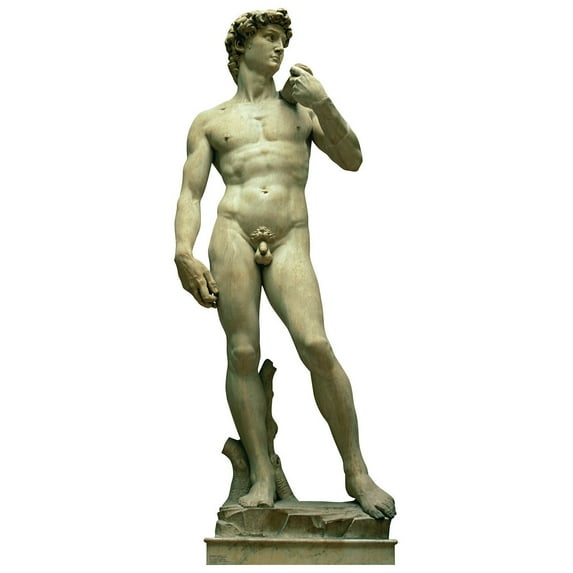Advanced Graphics Italy Statue of David Cardboard Stand-Up, 35" x 87"