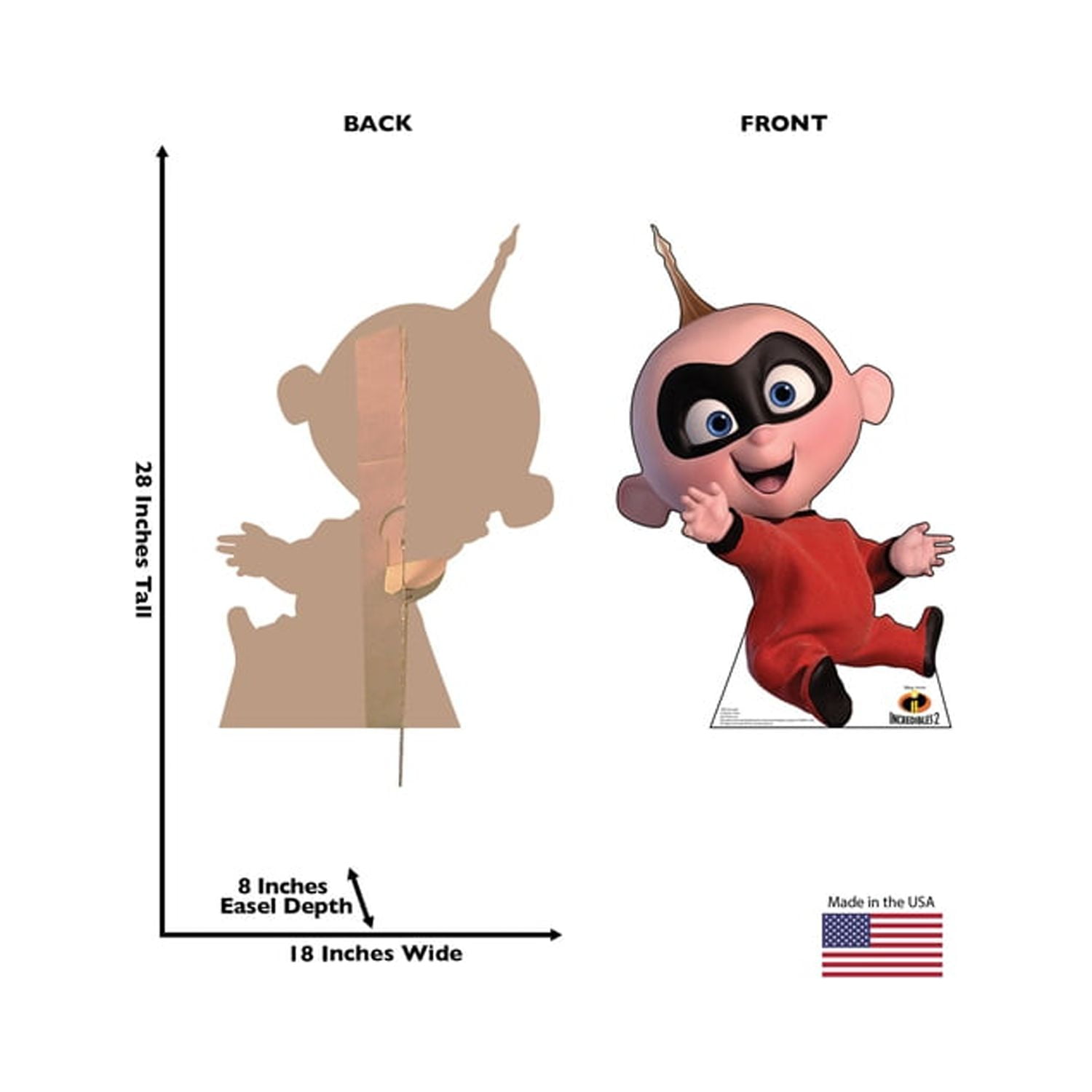 Disney's Incredibles 2 Jack Jack Cardboard Standup