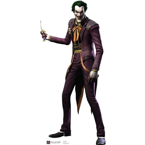 Advanced Graphics Joker - Injustice Game Cardboard Cutout Advanced Graphics Joker - Injustice Game Cardboard Cutout