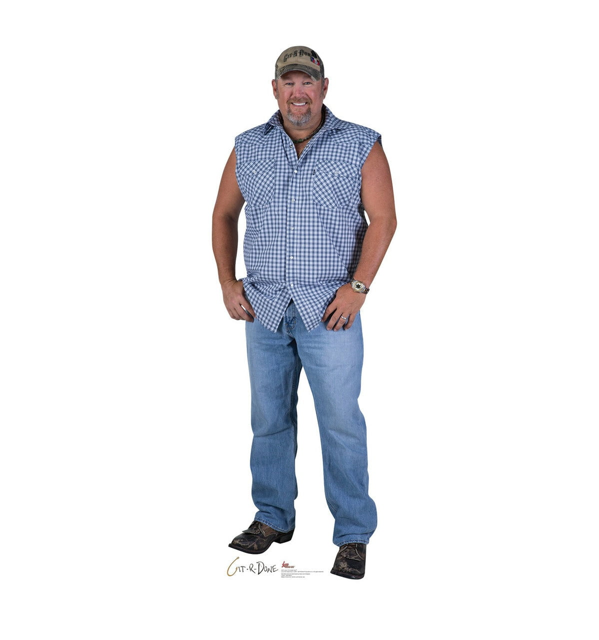 Life-Size Larry the Cable Guy Cardboard Cutout Standee