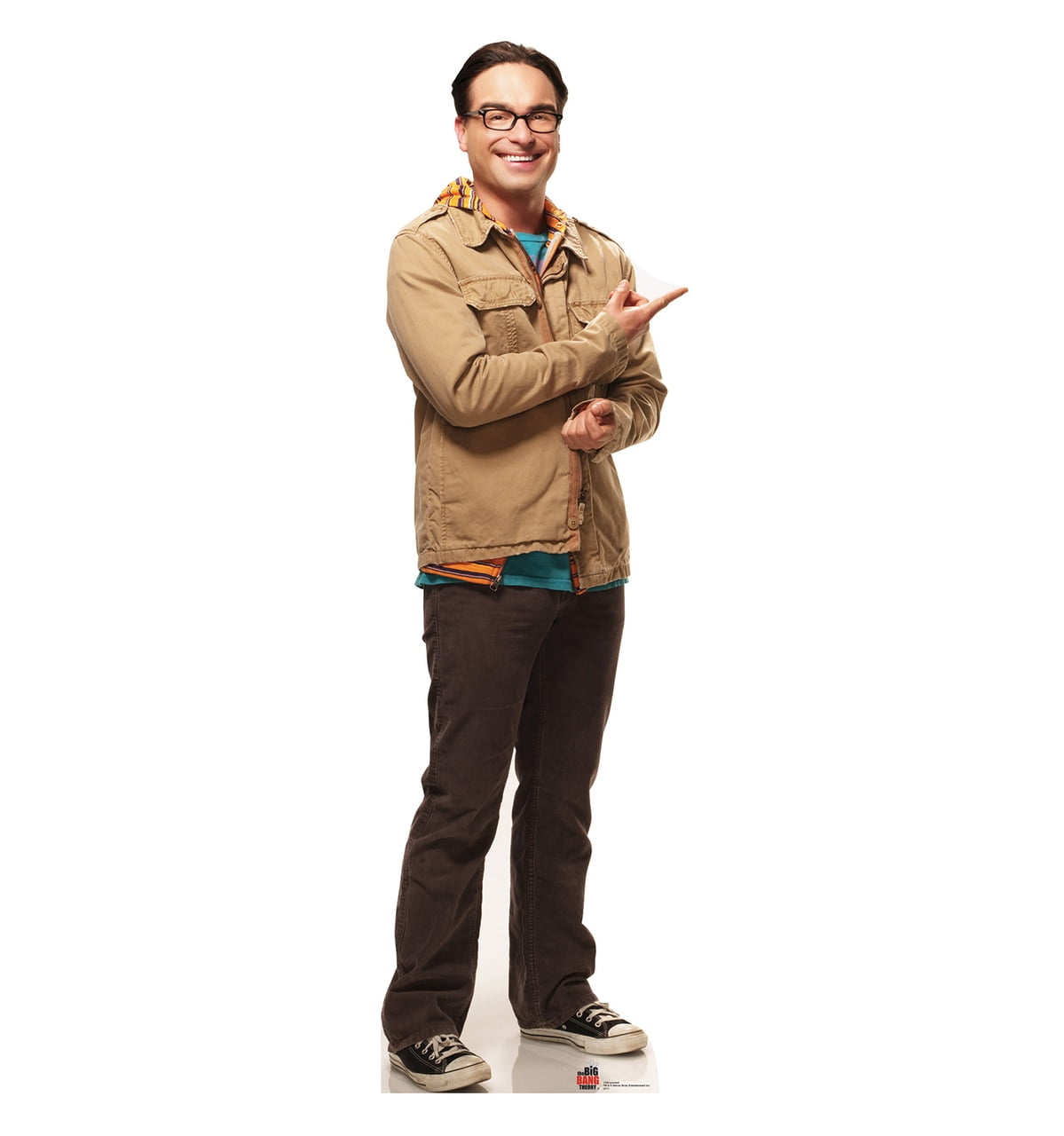 67'' Life-Size Leonard Hofstadter Cardboard Standup