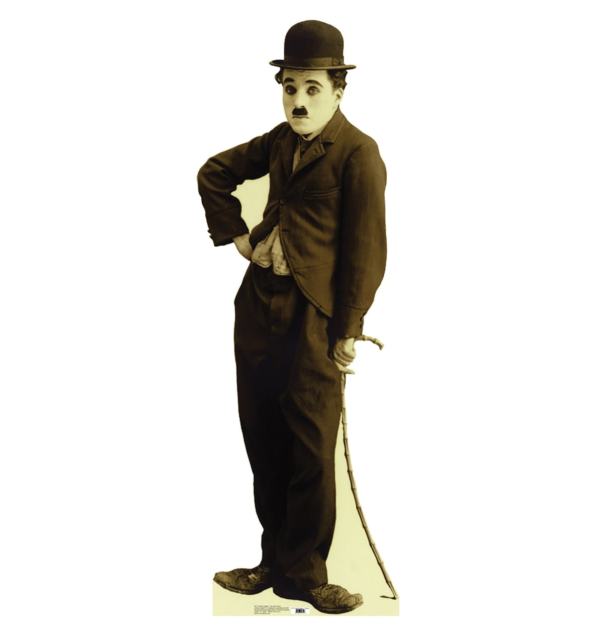 Charlie Chaplin Tramp Life-Size Cardboard Stand-Up