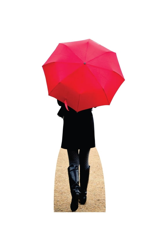Paris Red Umbrella