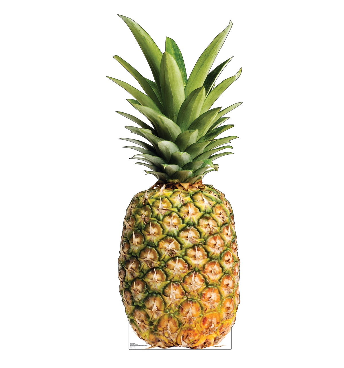 76'' Life-Size Pineapple Cardboard Standup Decor