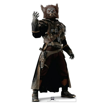 Advanced Graphics Pirate Captain Brutus Life-Size Cardboard Cutout Star Wars Skeleton Crew