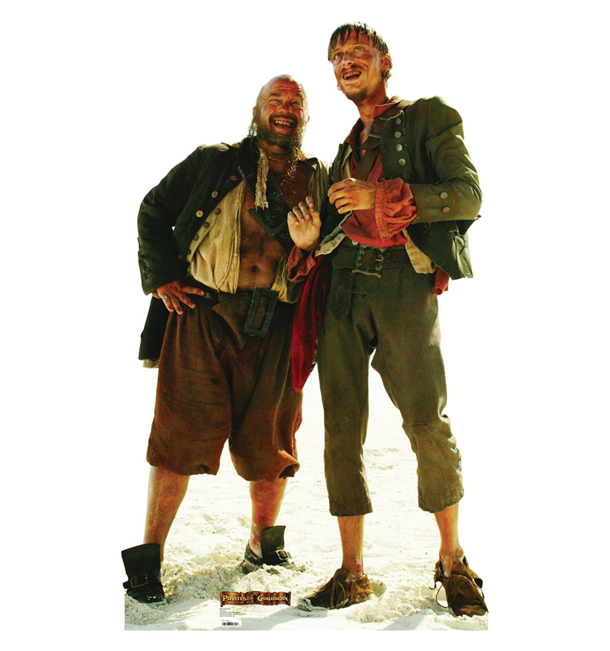 Life-Size Pirates of the Caribbean Duo Cardboard Stand-Up