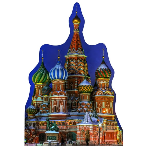 Advanced Graphics Saint Basil's Cathedral - 71" x 48" Cardboard Standup
