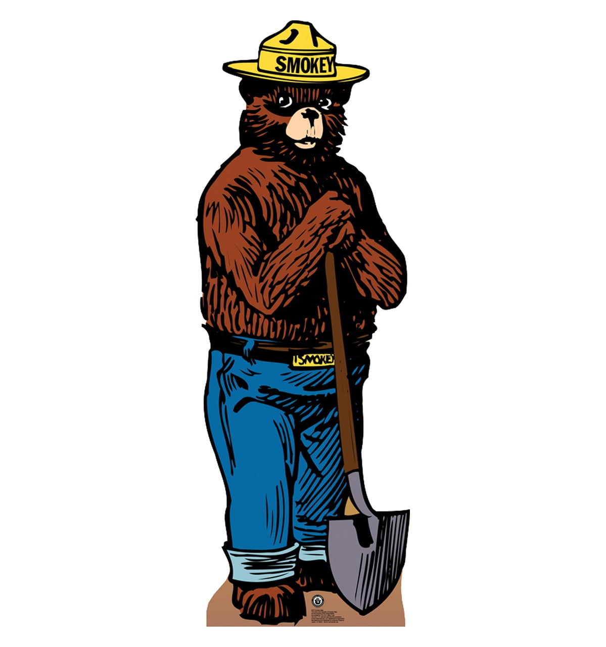 Advanced Graphics Smokey the Bear Standup Cardboard Cutout