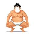 thumbnail image 1 of Advanced Graphics Sumo Wrestler Cardboard Cutout Life Size Stand-In, 1 of 2