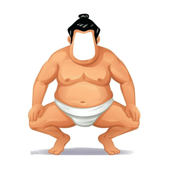 Advanced Graphics Sumo Wrestler Cardboard Cutout Life Size Stand-In