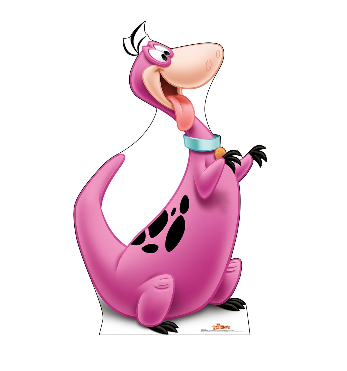67'' Pink Dino Flintstones Cardboard Standup