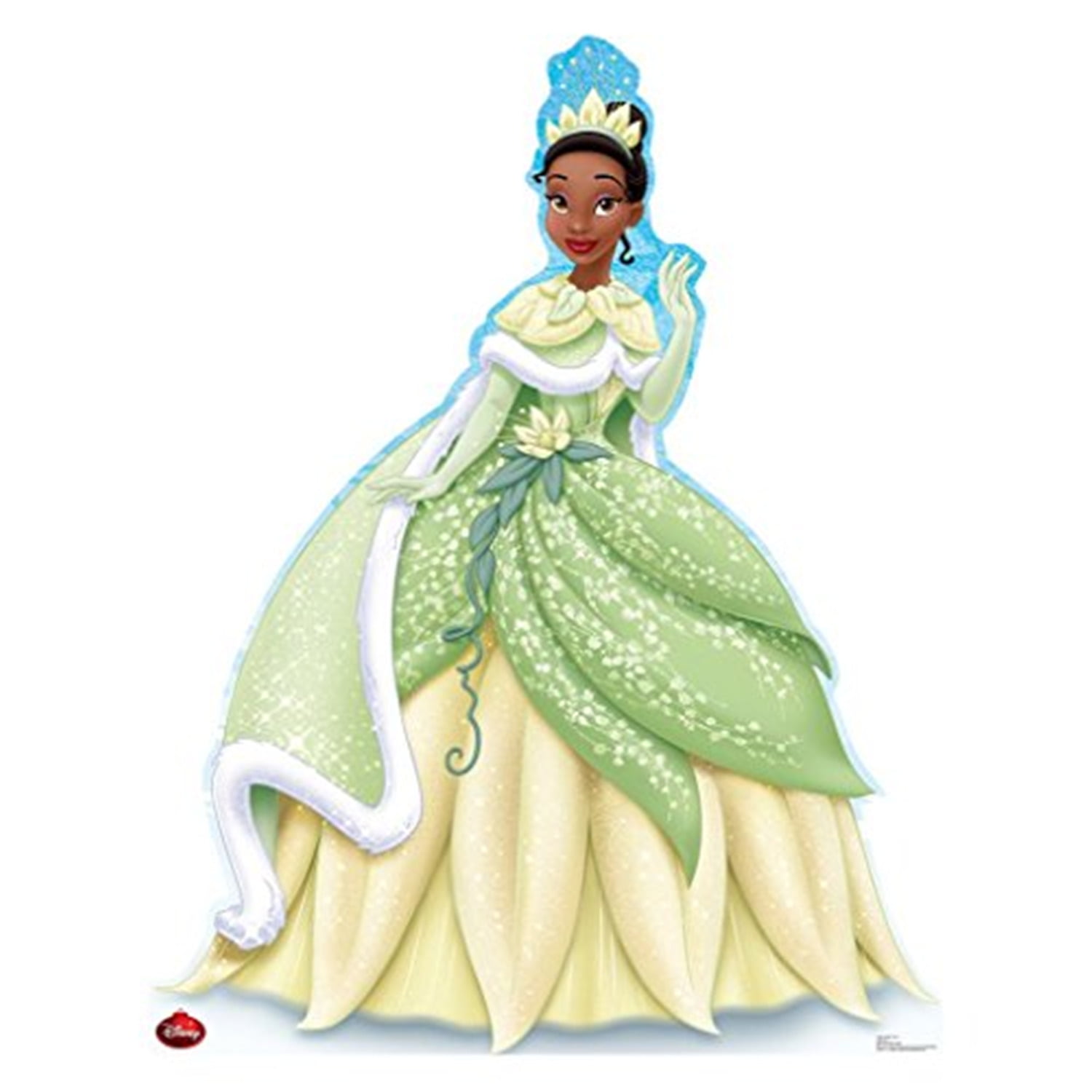 Holiday Edition Tiana Life-Size Cardboard Standup