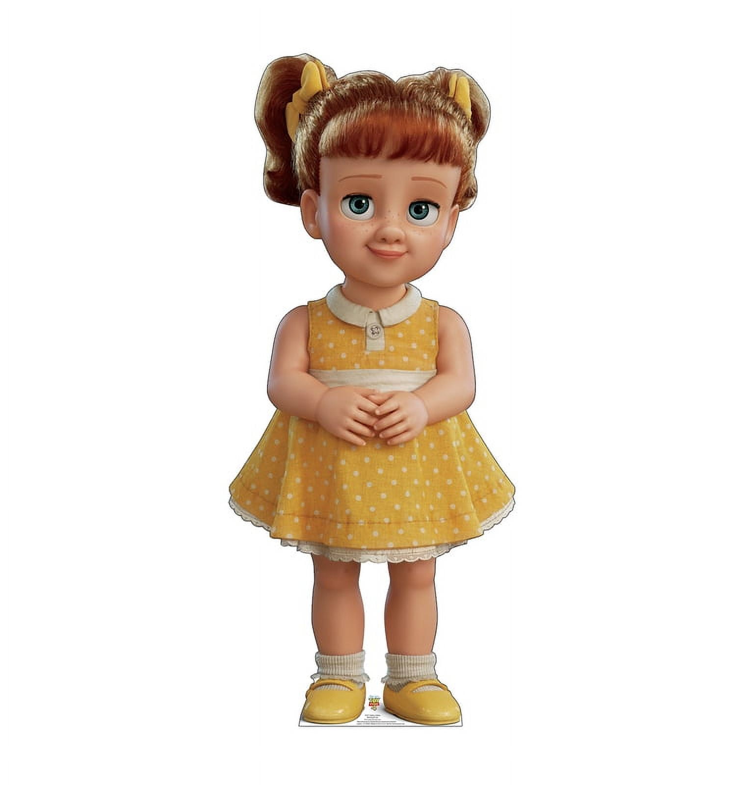 59'' Yellow Polka Dot Dress Gabby Gabby Cardboard Stand-Up