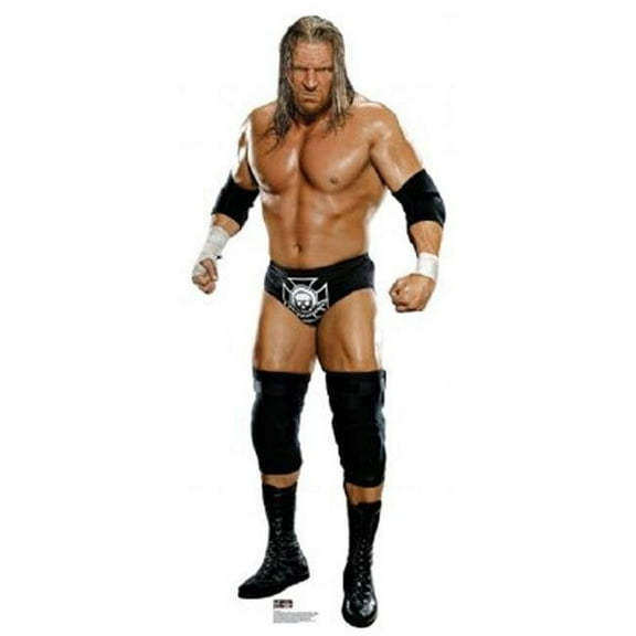 Advanced Graphics  Triple H - WWE Solid Corrugated Cardboard Stand-Up - Color: Multi - Size: 77in. x 32in.