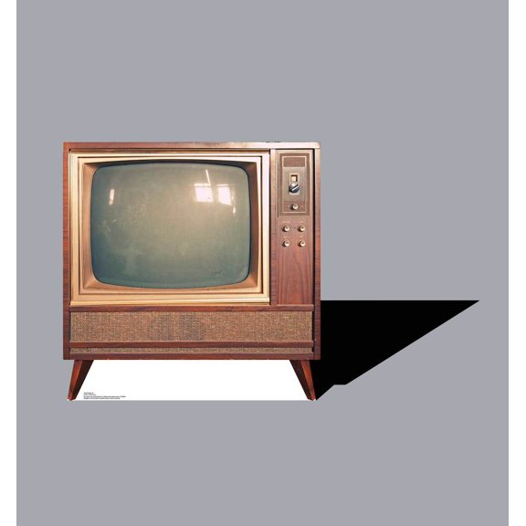 Advanced Graphics Vintage TV Paper & Cardboard Cutout 32 x 31