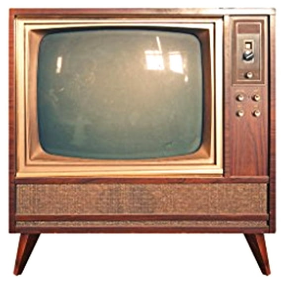 Advanced Graphics Vintage TV Shaped Paper & Cardboard Cutout