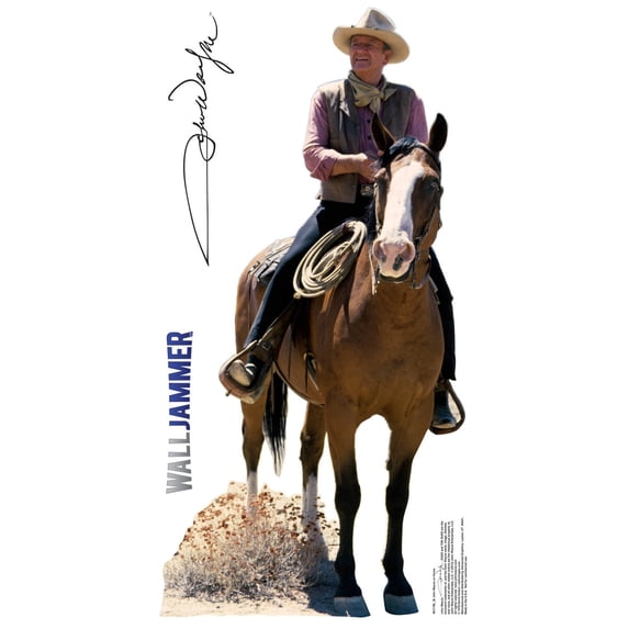 John Wayne on Horse
