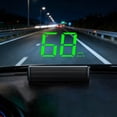thumbnail image 1 of Advanced HUD Heads Up Display Car Speedometer, Real Time Speed Projection with Auto Brightness Adjustment, Large Font USB Powered Plug and Play for Safer Driving, Complete Kit with Reflective Film, 1 of 5