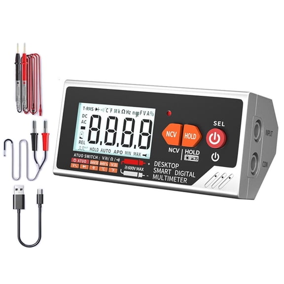 Advanced Handheld Digital Multimeter 5999 Counts Capacitance Resistance Tester Suitable For Wiring Specialists Home User