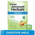 thumbnail image 1 of Advanced Herbals by Dramamine, Ginger Chews, Nausea Relief Soft Chews Lemon-Honey-Ginger, 20 Ct, 1 of 14