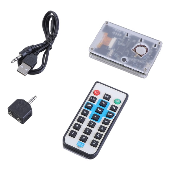 Advanced High Precise Music Spectrum Visualization LCD Display Clock Suitable for Home and Automotive Sound Use