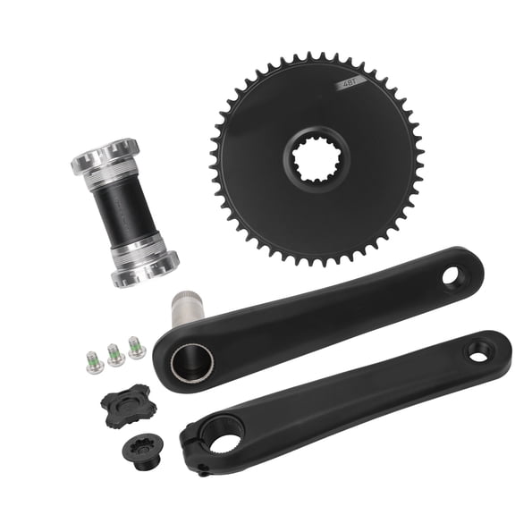 Advanced Hollows Structure Road Bike Crankset Road Bike Double Chainring Crankset for Long Distances Cycling