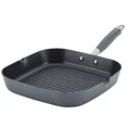 thumbnail image 1 of Advanced Home 11" Deep Square Grill Pan with Pour Spouts Moonstone, 1 of 10