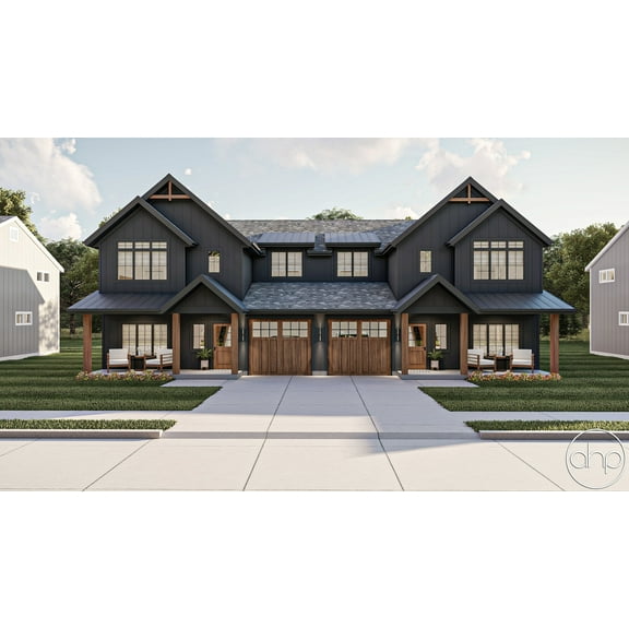 Advanced House Plans: Builder Ready Blueprints | Abilene 30273 | Multi-Family Plan