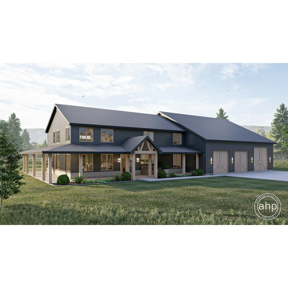 Advanced House Plans: Builder Ready Blueprints | Arlington Heights 30178 | 1.5 Story Plan