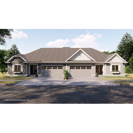Advanced House Plans: Builder Ready Blueprints | Barclay 29351 | Multi-Family Plan