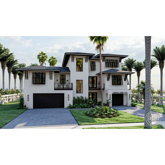 Advanced House Plans: Builder Ready Blueprints | Bradenton 29919 | 3 Story Plan