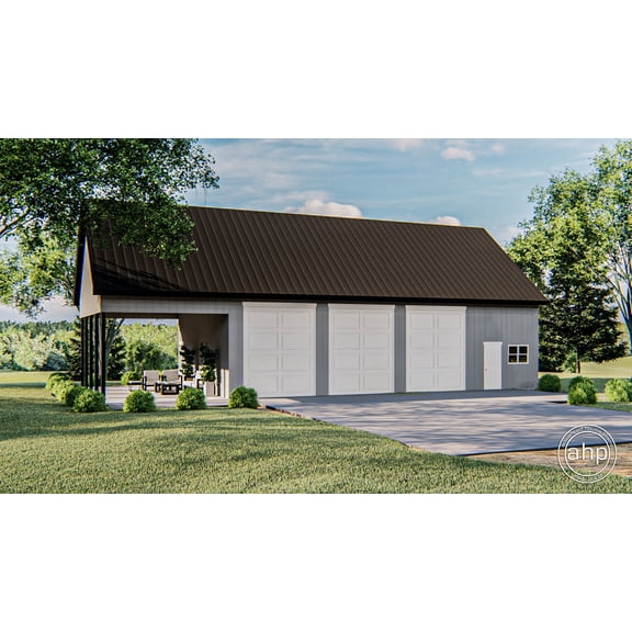 Advanced House Plans: Builder Ready Blueprints | Buren 29456 | Pole Barn/Post Frame Plan