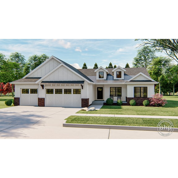 Advanced House Plans: Builder Ready Blueprints | Caroline 29639 | 1 Story Plan