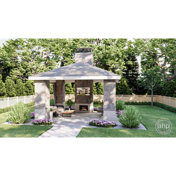 Advanced House Plans: Builder Ready Blueprints | Cooper 29327 | Gazebo Plan