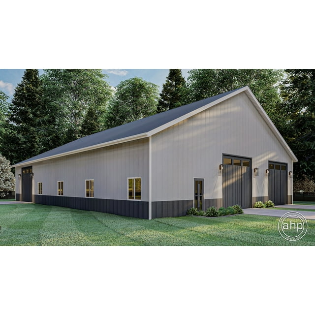 Advanced House Plans: Builder Ready Blueprints | Ford 29459 | Pole Barn ...