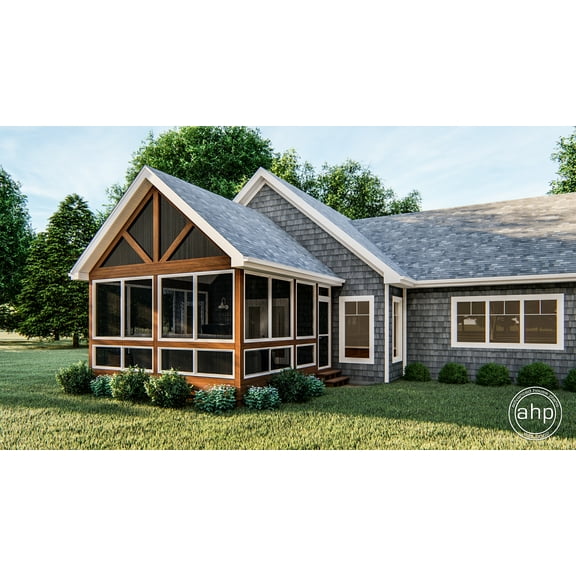 Advanced House Plans: Builder Ready Blueprints | Gemini 29805 | Three Season Room Plan