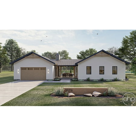 Advanced House Plans: Builder Ready Blueprints | Hampton Cottage 30216 | 1 Story Plan