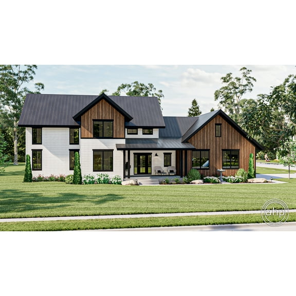 Advanced House Plans: Builder Ready Blueprints | Hay Springs 30118 | 1.5 Story Plan