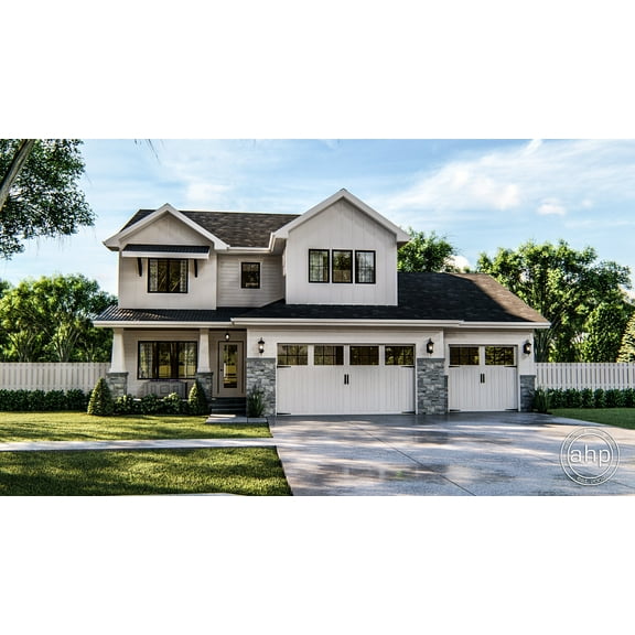 Advanced House Plans: Builder Ready Blueprints | Joelle 29655 | 2 Story Plan