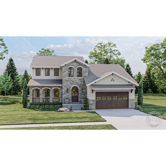 Advanced House Plans: Builder Ready Blueprints | Primrose 29297 | 1.5 Story Plan