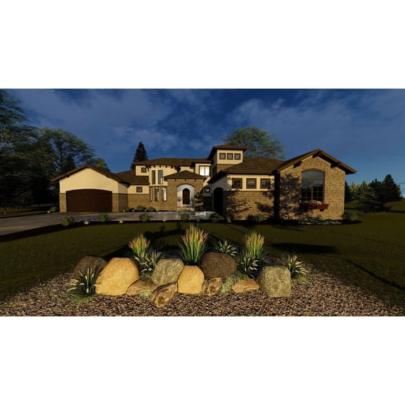 Advanced House Plans: Builder Ready Blueprints | Quarry Oaks 29522 | 1.5 Story Plan