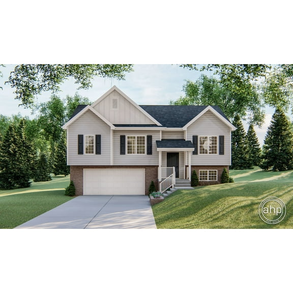 Advanced House Plans: Builder Ready Blueprints | Rosemont 29055 | Split Level Plan