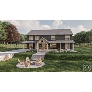 Advanced House Plans Builder Ready Blueprints | Saratoga 30333 | 1.5 Story Plan