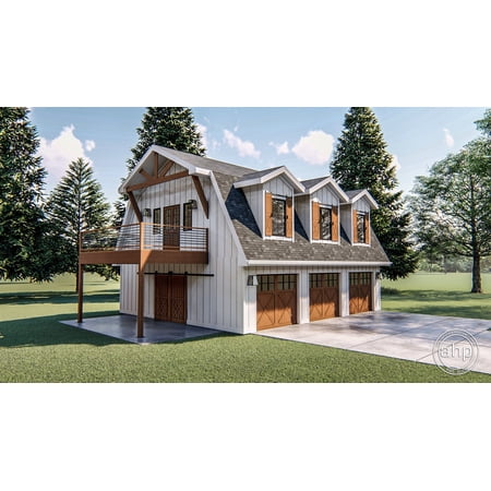 Advanced House Plans: Builder Ready Blueprints | Stable View 29730 | Carriage House Plan
