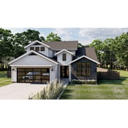 Advanced House Plans Builder Ready Blueprints | Stockton 29859 | 1.5 Story Plan