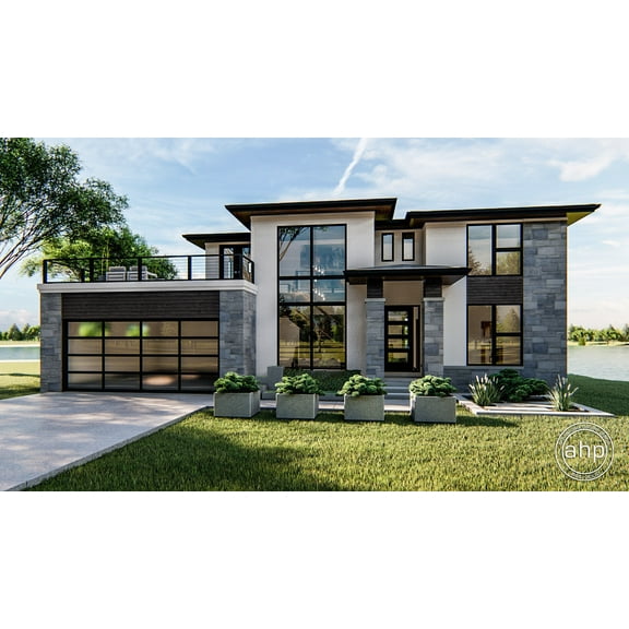Advanced House Plans: Builder Ready Blueprints | Summit 29699 | 1.5 Story Plan